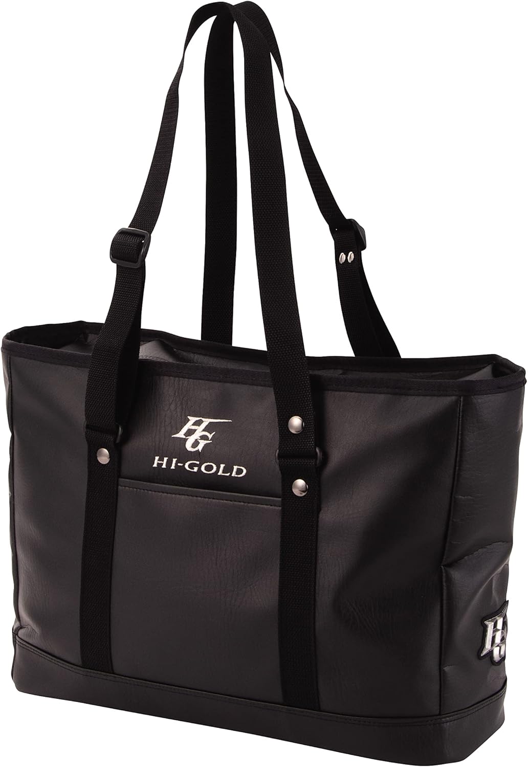 Amazon | [ハイゴールド] ベースボールバッグ 合皮中型トート